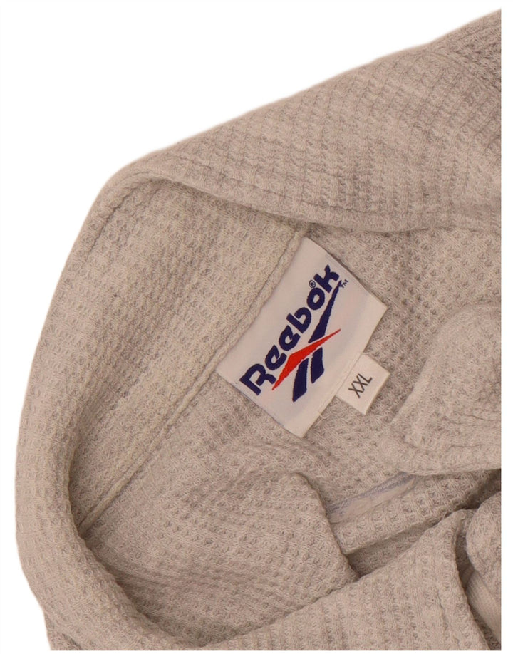 Reebok muška polo majica 2XL siva s pjegama