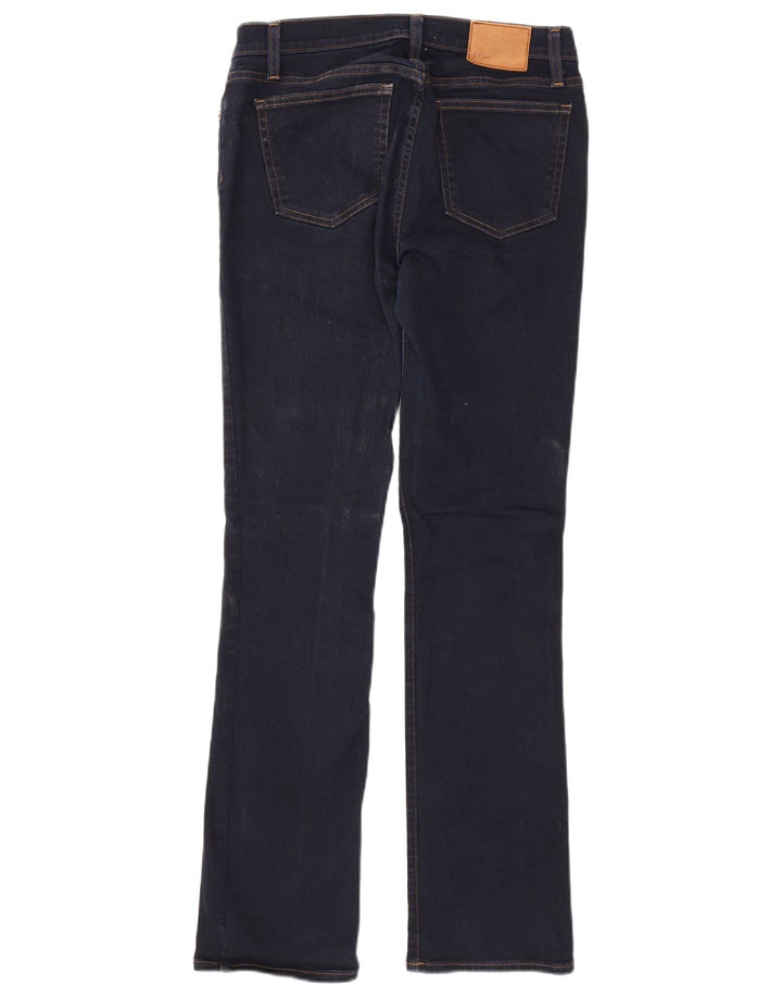 Ženske traperice J. Crew Bootcut W28 L32 tamnoplavi pamuk