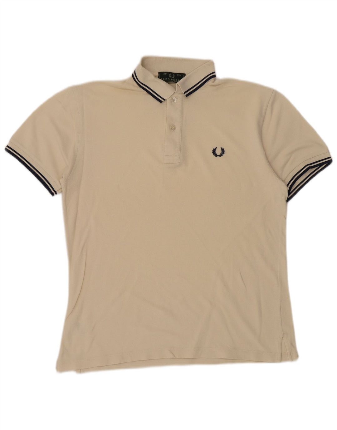 Fred Perry muška polo majica mala, bež pamuk