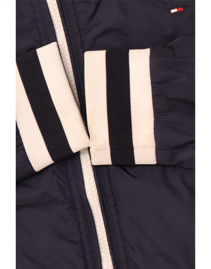 TOMMY HILFIGER ženska bomber jakna UK 16 Large tamnoplava