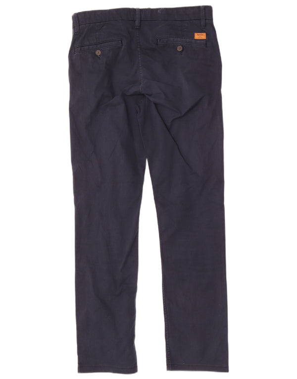 Timberland muške ravne chino hlače W31 L31 tamnoplave