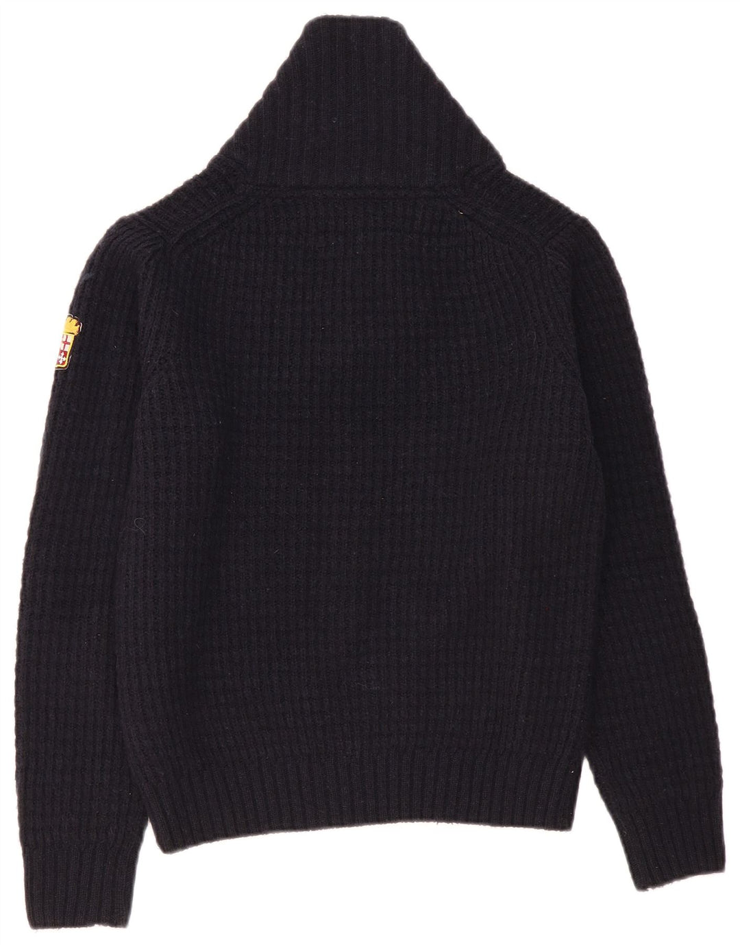 MARINA MILITARE Ženski džemper sa šal izrezom UK 10 Mali tamnoplavi