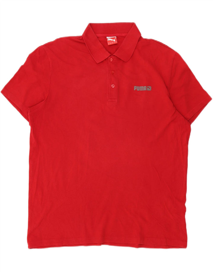 Puma muška polo majica XL crvena pamuk