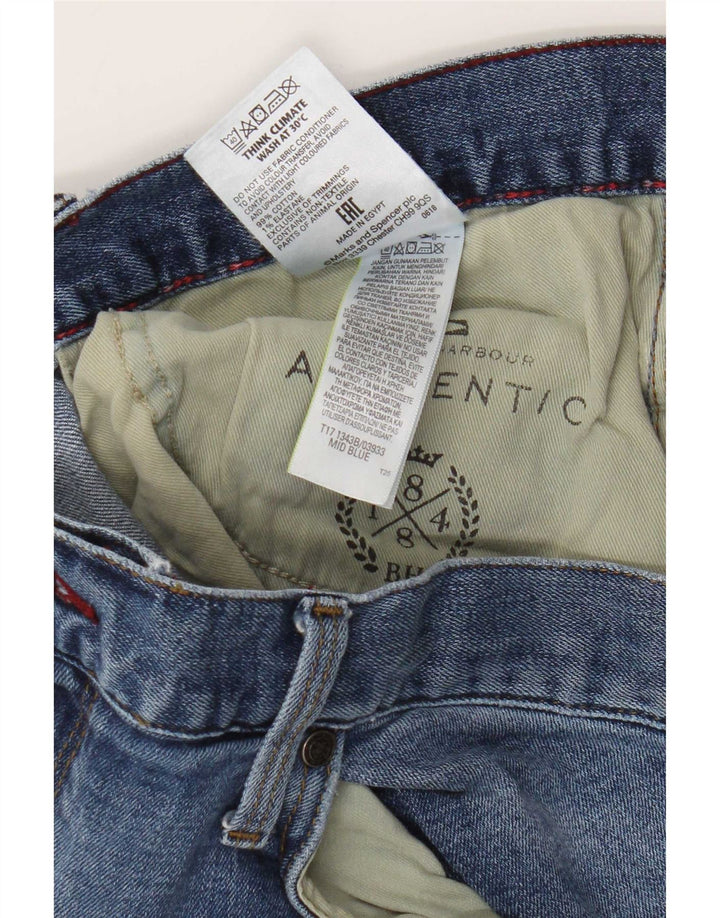Marks & Spencer muške ravne traperice W40 L29 plavi pamuk