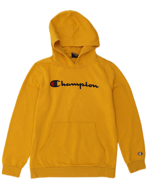 Champion Boys Graphic Hoodie Džemper 13-14 godina XL žuti pamuk