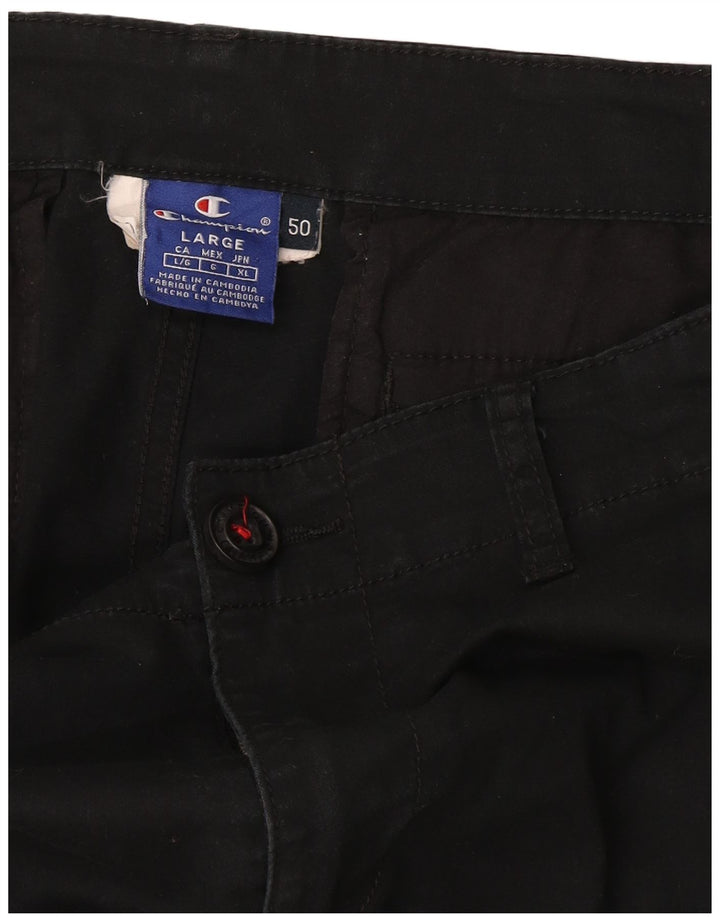 CHAMPION Muške kargo kratke hlače IT 50 Large W34 crne