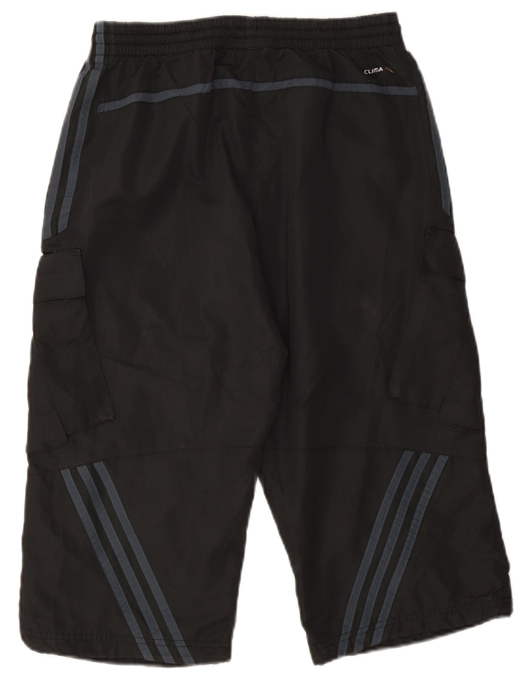 Adidas male crne sportske kratke hlače od poliestera otporne na klimu