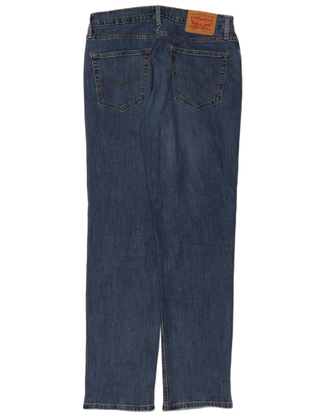 Levi's muške 541 atletske ravne traperice W32 L34 plavi pamuk
