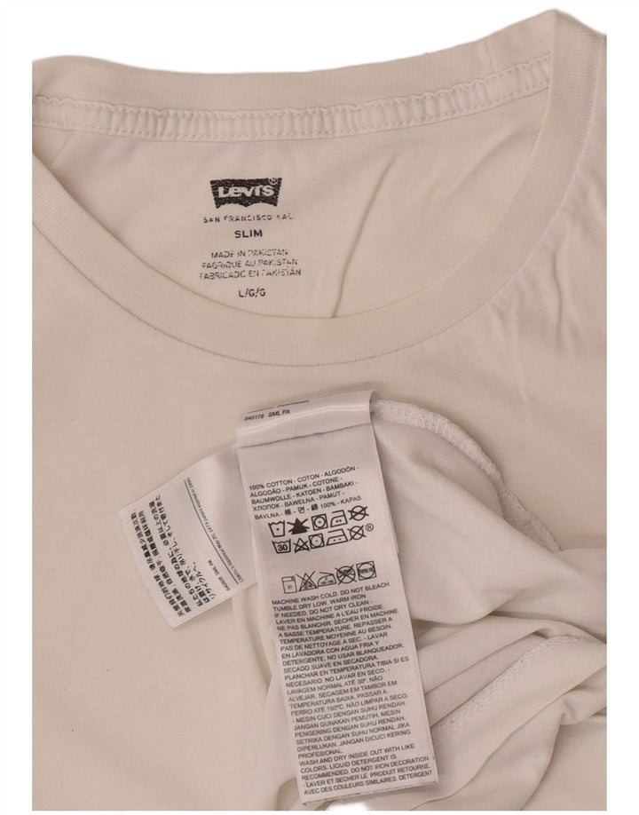Levi's muška majica kratkih rukava, veliki bijeli pamuk