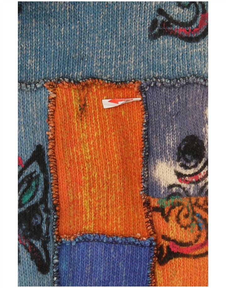 Himalaya muška bombaška jakna s grafičkim motivima UK 40, veliki raznobojni patchwork