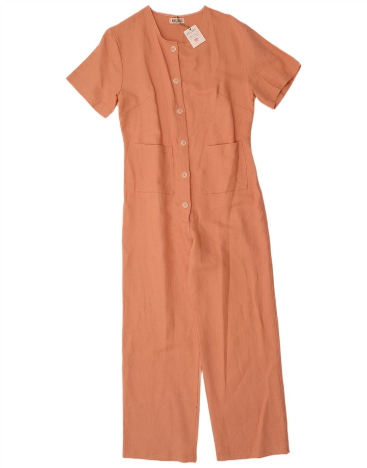 Vintage ženski kombinezon UK 10 Small Orange
