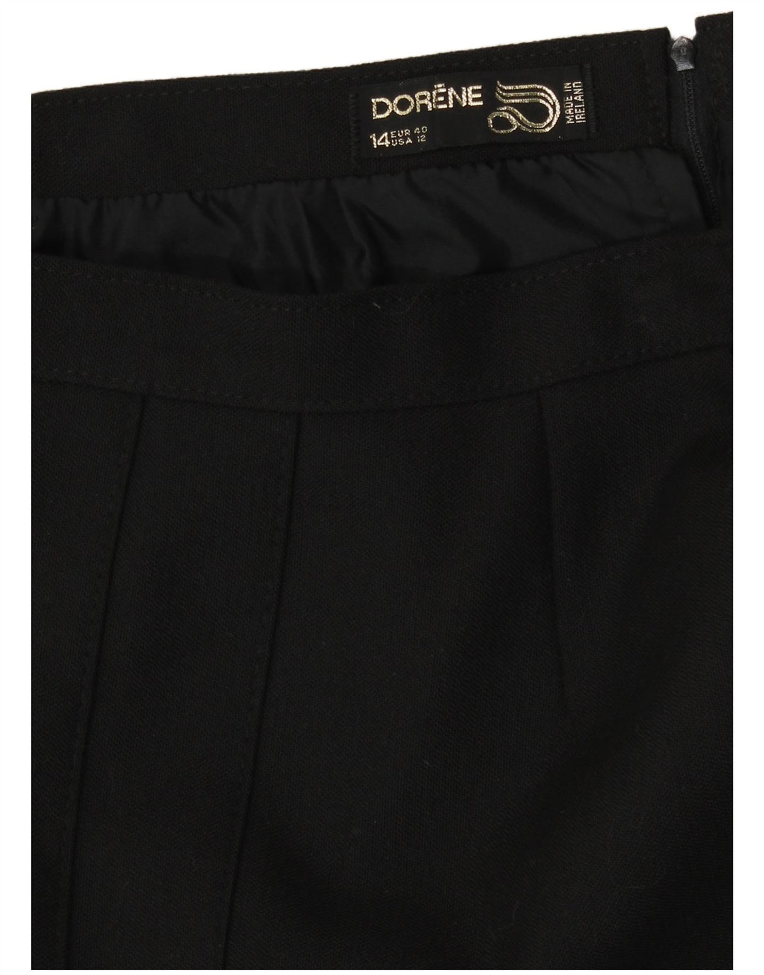 Ženska plisirana suknja A-kroja visokog struka UK 14 Srednje W28