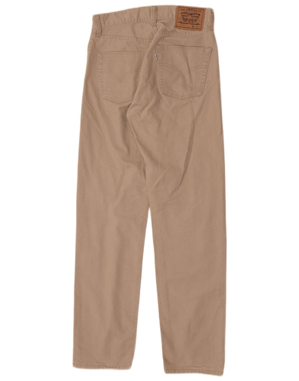 Levi's ženske 517 Bootcut traperice W28 L32 bež pamuk