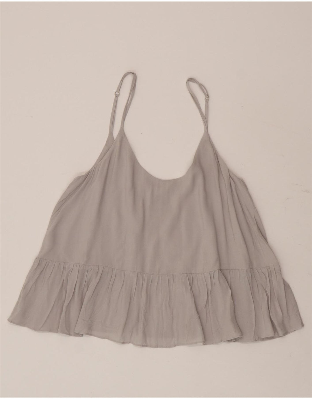 Topshop Ženski Cami Top UK 10 Small Grey Viskoza