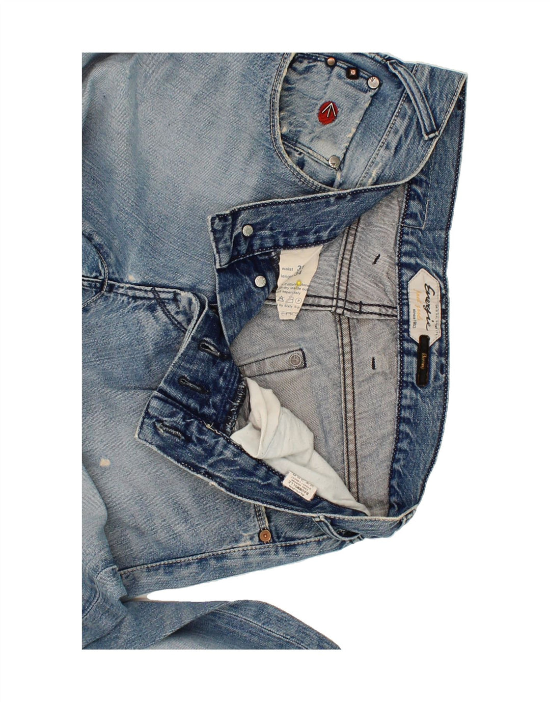 ENERGIE Womens Slim Jeans W31 L34  Blue Cotton Vintage Energie and Second-Hand Energie from Messina Hembry 