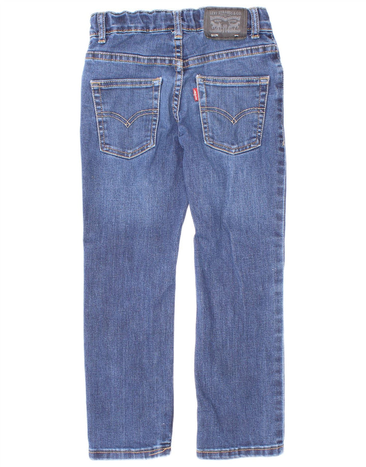 Levi's Boys ravne traperice 5-6 godina W22 L20 plavi pamuk