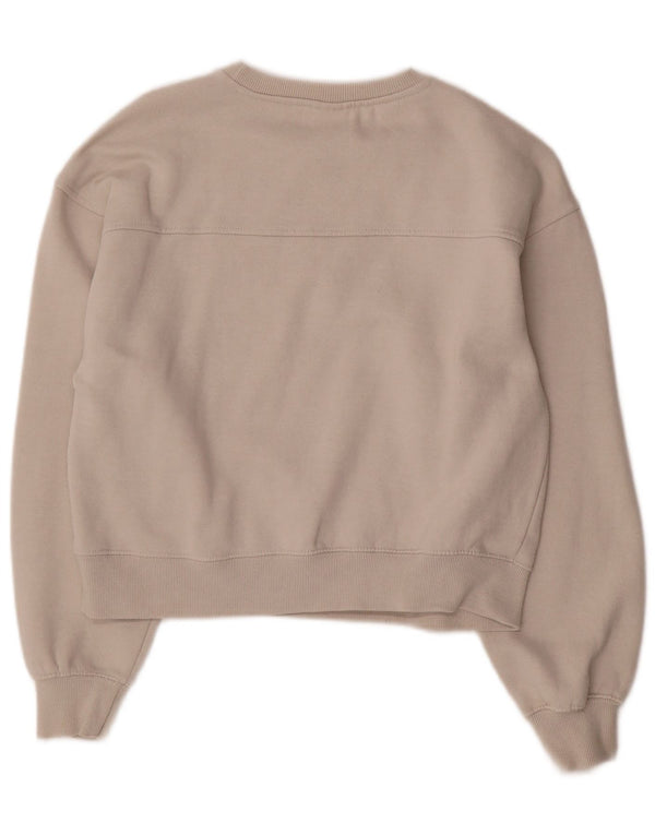 Zara Girls Crop Graphic Sweatshirt Džemper 13-14 godina bijeli