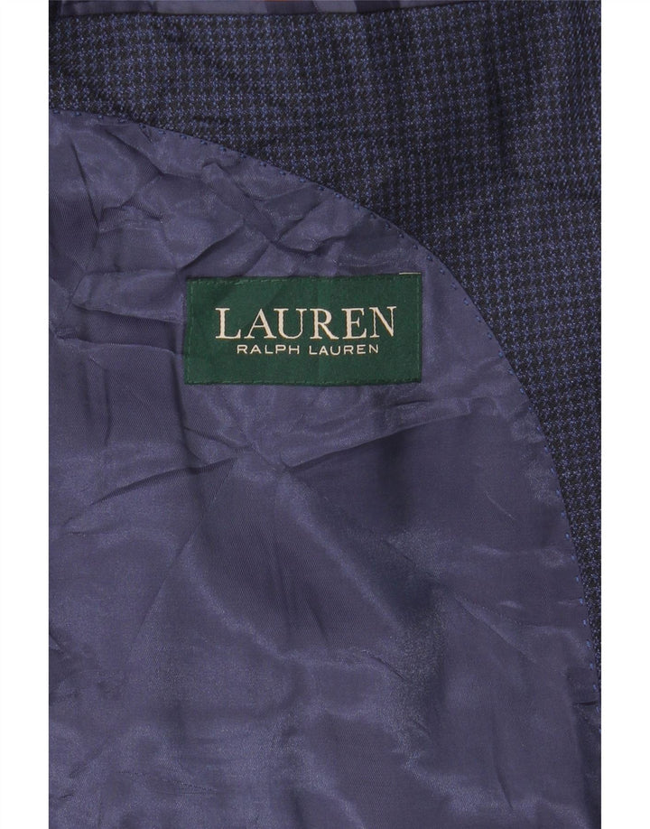 Ralph Lauren muška jakna sa 2 gumba UK 38 Srednje mornarsko plava houndstooth