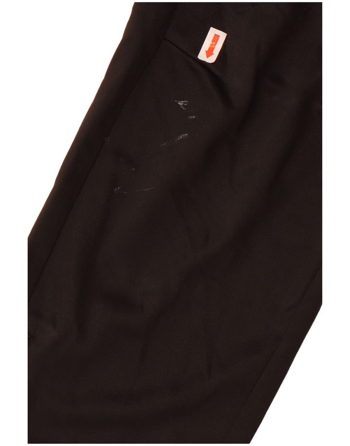 Puma Hlače za trenirku za dječake 11-12 godina, crne poliesterske