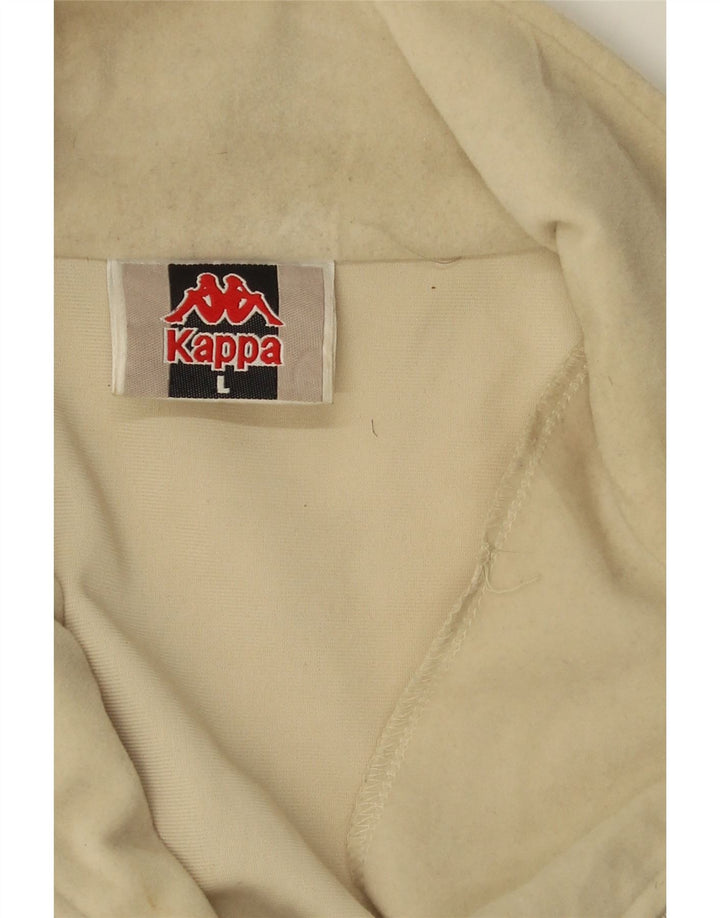 KAPPA muška gornja jakna trenirke Large Off White Colourblock