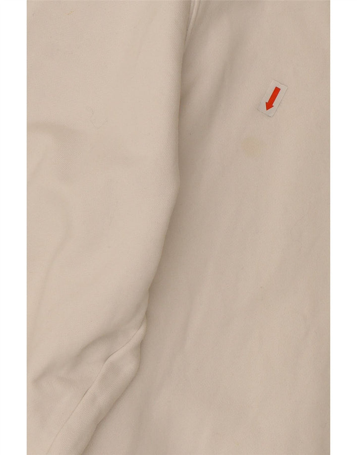 LACOSTE Muški džemper veličine 6 XL, bijeli pamuk