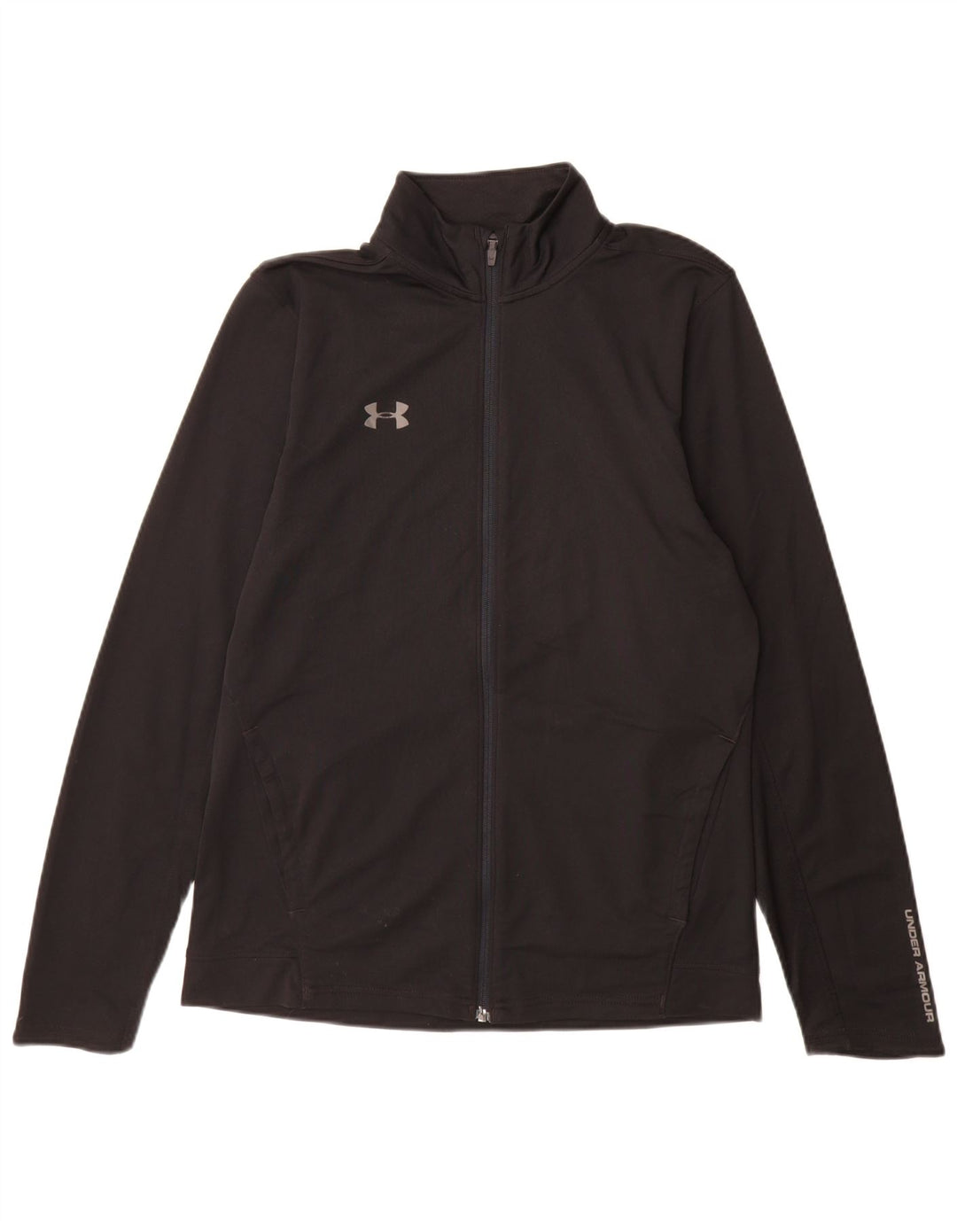 Under Armour muška gornja jakna trenirke Srednji crni poliester