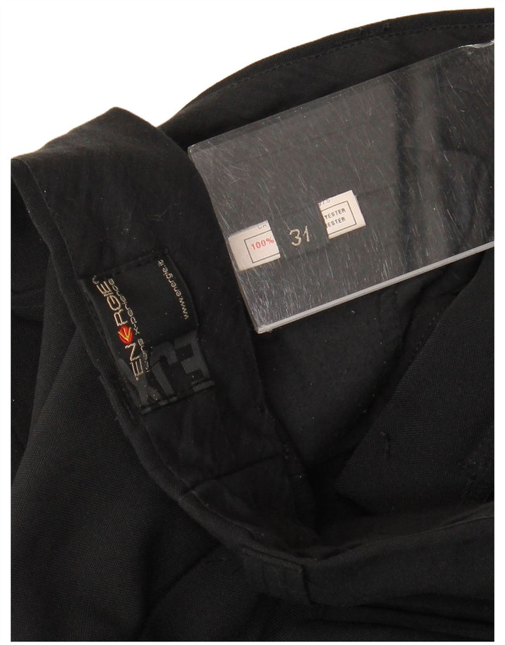 Ženske chino hlače Energie Bootcut W31 L34 crni poliester