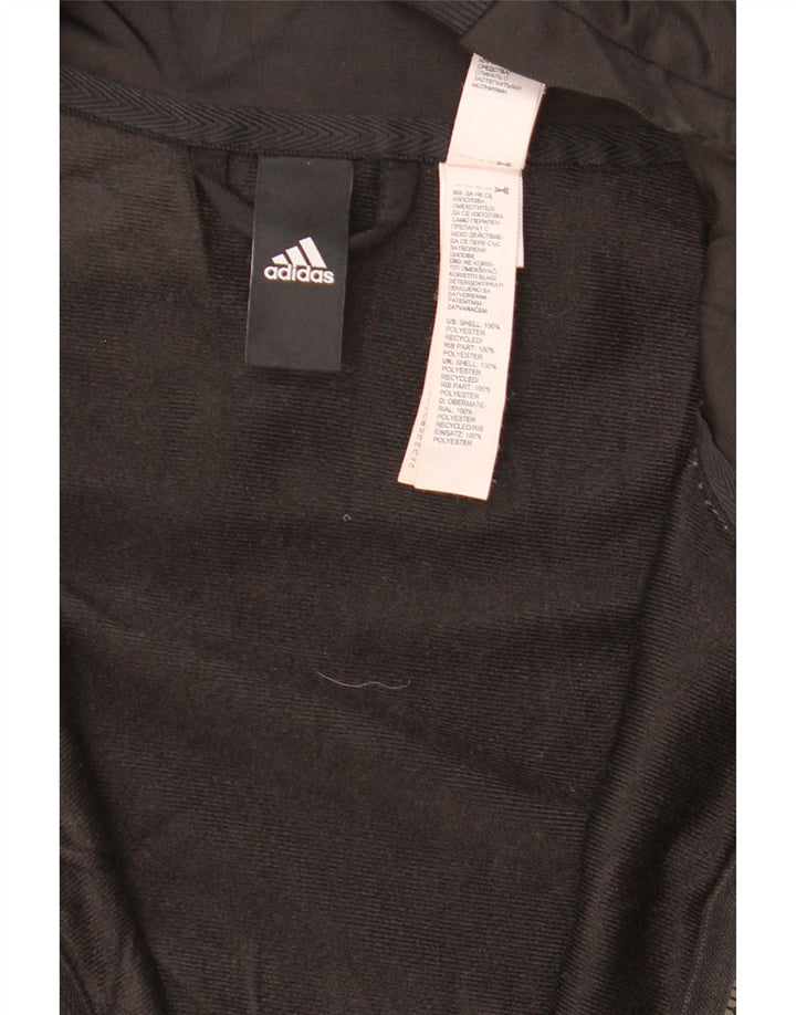 ADIDAS muška trenirka gornja jakna srednje crne boje od poliestera