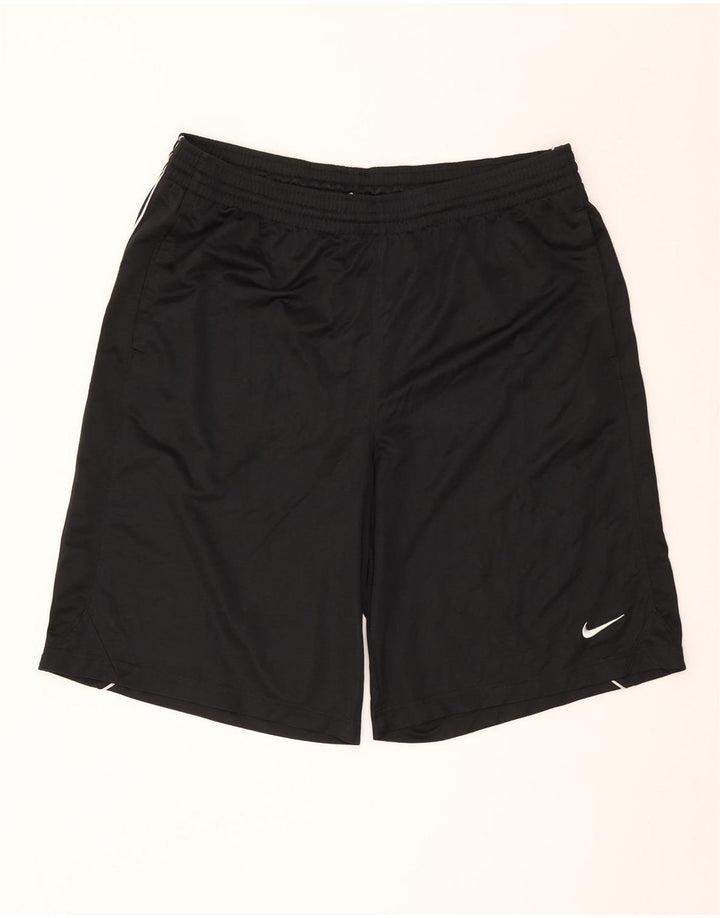 Nike muške sportske kratke hlače 2XL crni poliester