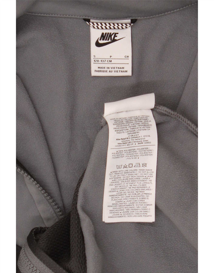 Nike Boys Graphic Trenirka Gornja jakna 8-9 godina Mala siva boja