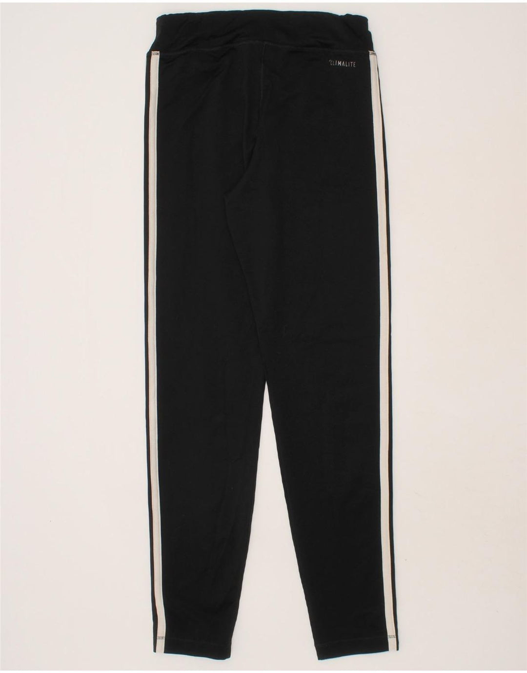 ADIDAS Girls Climalite Leggings 11-12 Years  Black Polyester Vintage Adidas and Second-Hand Adidas from Messina Hembry 
