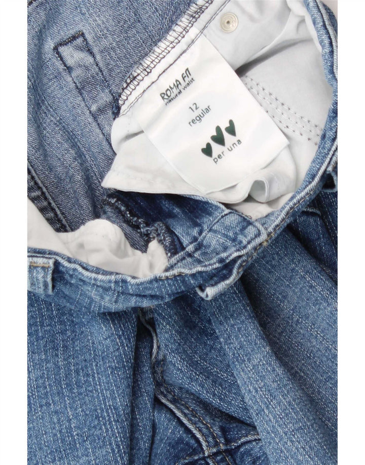 Marks & Spencer ženske traperice Per Una Bootcut UK 12 srednje W30 L29 plava