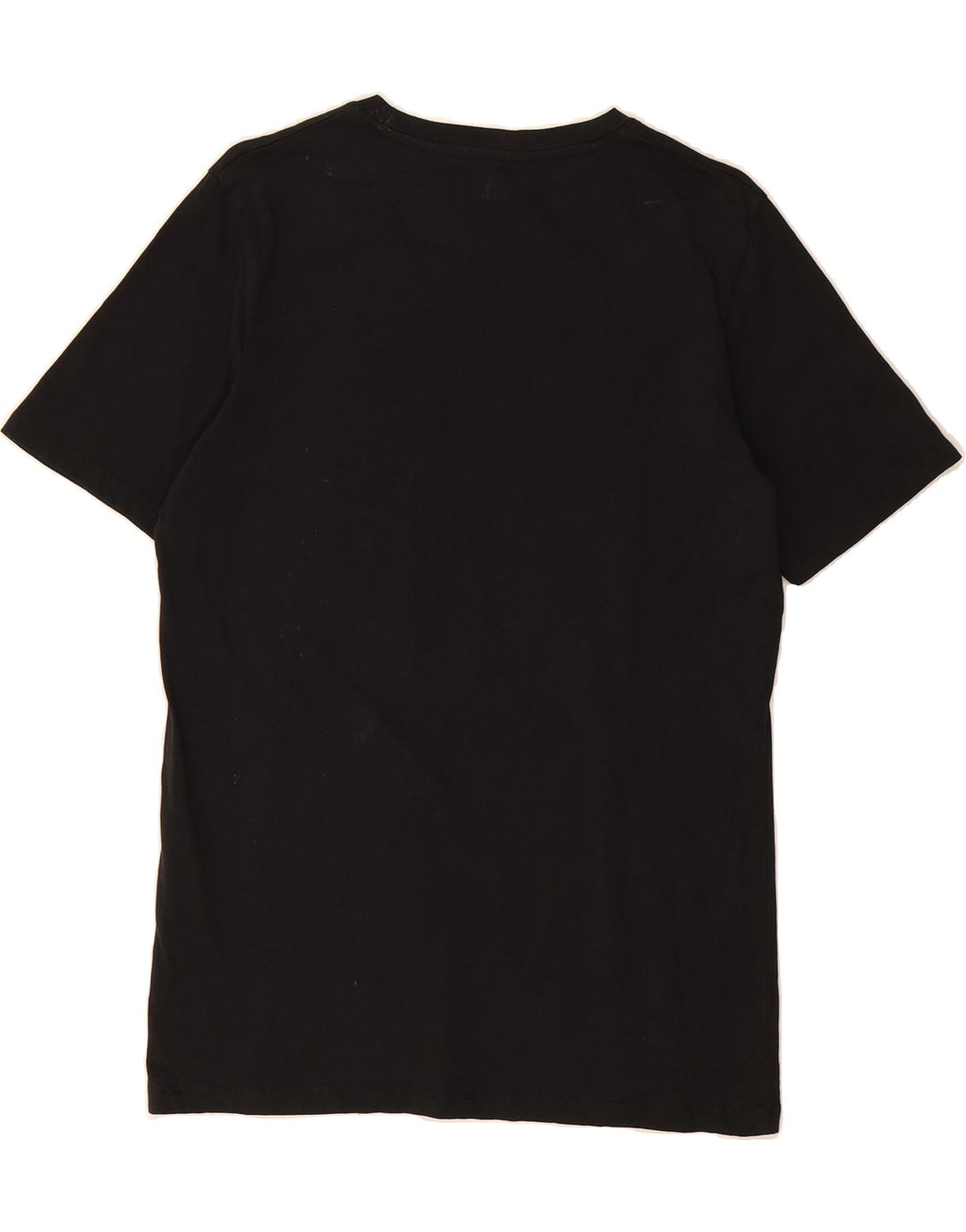 JACK & JONES Mens Slim Fit T-Shirt Top Medium Black Cotton Vintage Jack & Jones and Second-Hand Jack & Jones from Messina Hembry 