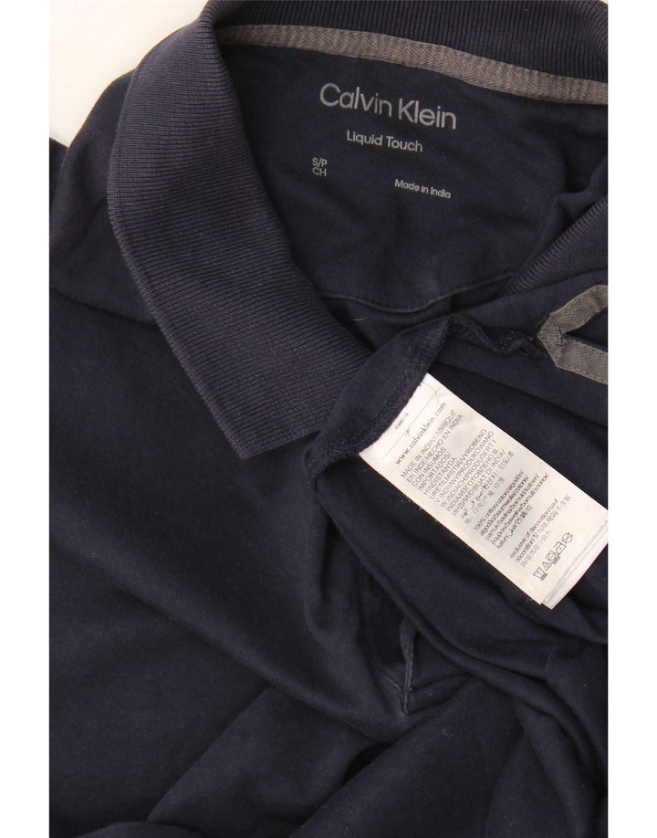 Calvin Klein muška polo majica Mala tamnoplava pamuk