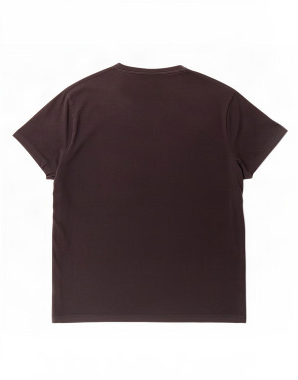 Emporio Armani ženska majica kratkih rukava s grafičkim motivima UK 18 XL crni pamuk
