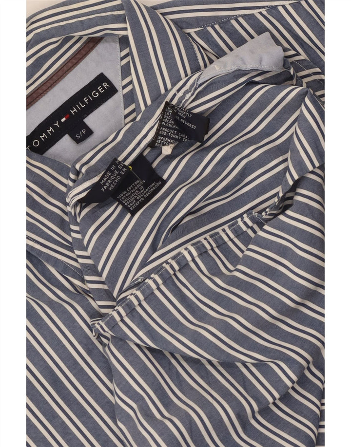 TOMMY HILFIGER Muška majica na male plave pruge, pamuk