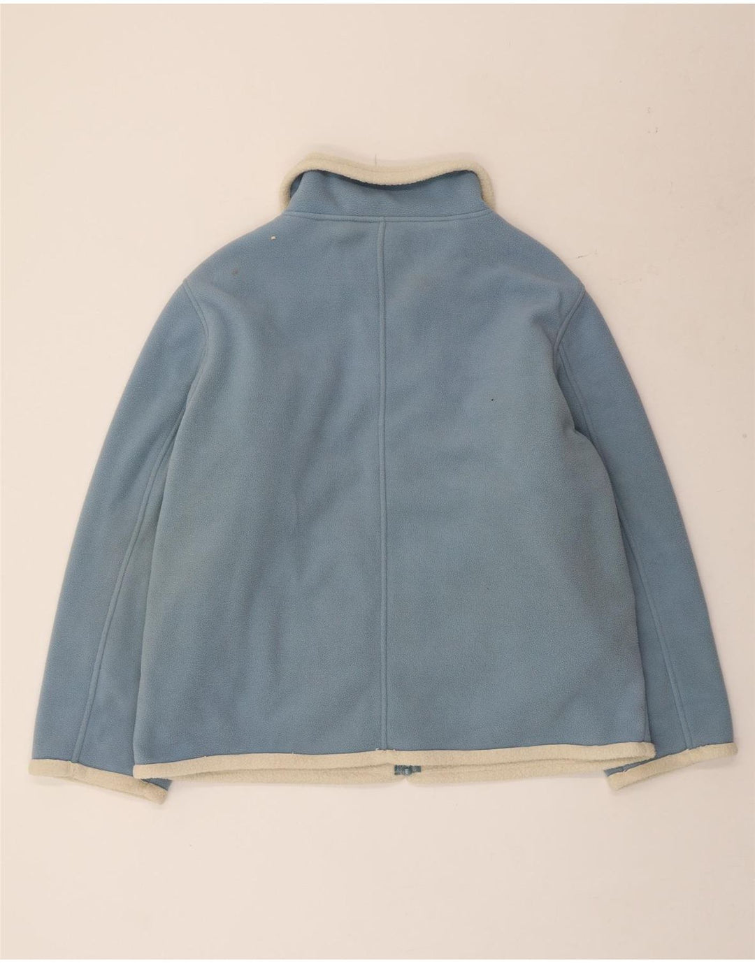 Vintage muška flis jakna UK 42 XL plavi poliester