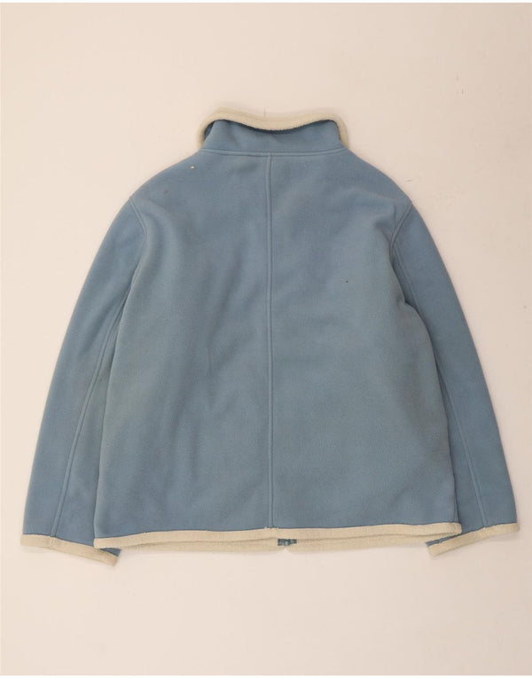 Vintage muška flis jakna UK 42 XL plavi poliester