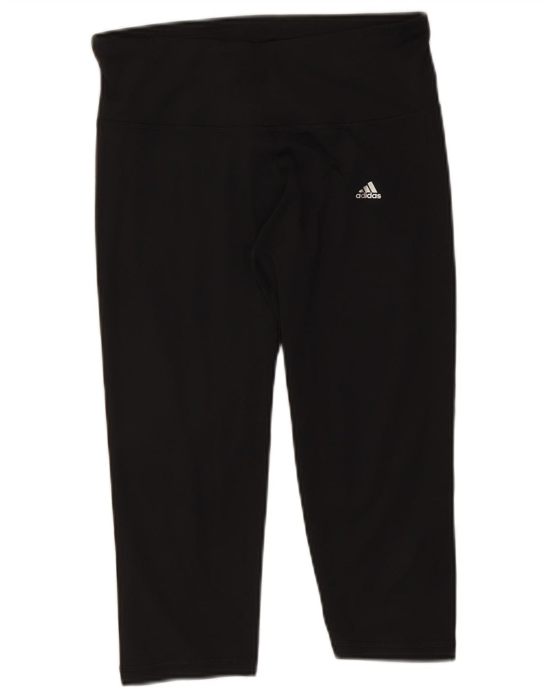 Adidas ženske Climalite Capri tajice UK 12/14 Srednje crni poliester