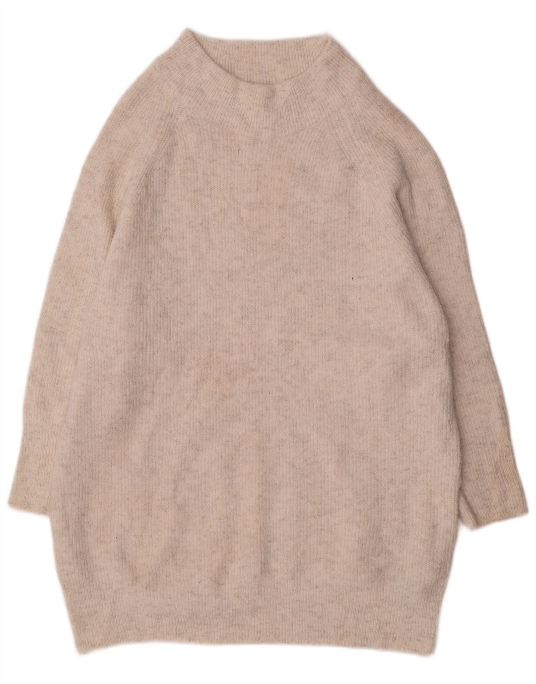 Topshop Ženska džemper haljina UK 10 Mali bijeli poliester