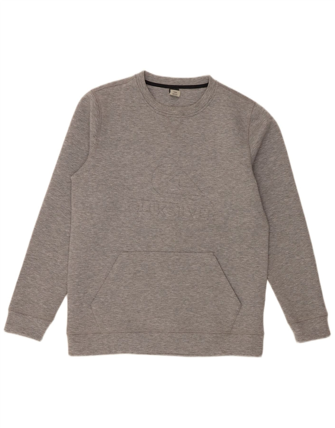 Quiksilver muška majica s grafičkim motivima, veliki sivi poliester