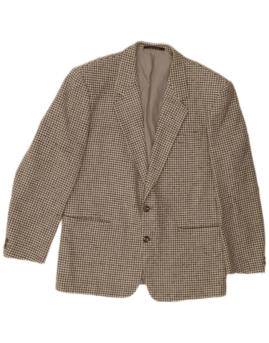 Division Vogue Muška jakna sa 2 gumba UK 38 Srednje siva Houndstooth