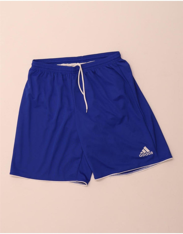 ADIDAS muške Climalite sportske kratke hlače veliki plavi poliester