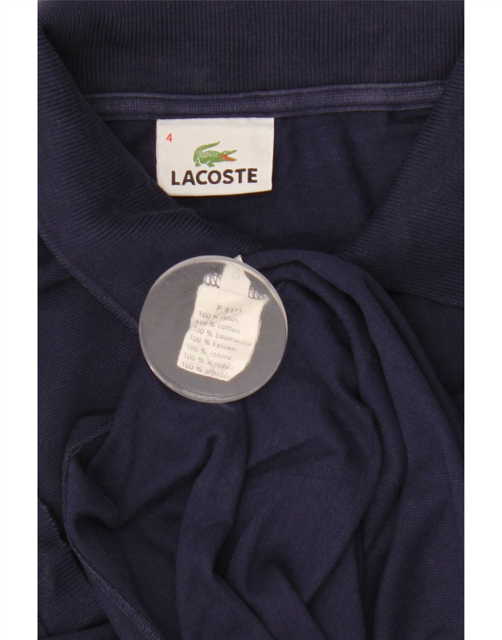 Lacoste muška polo majica veličine 4, srednje tamnoplavi pamuk