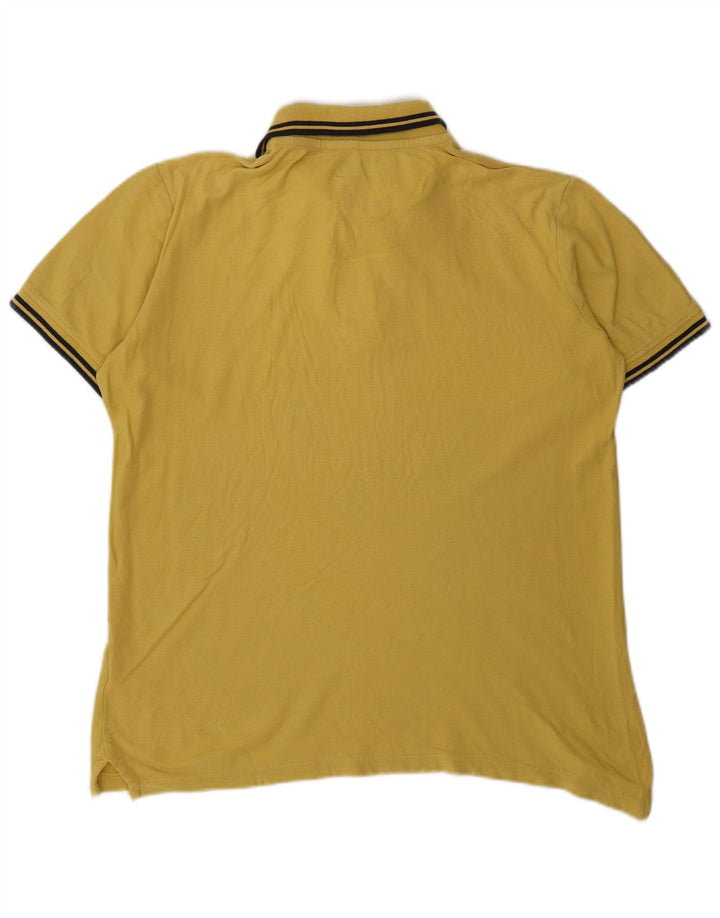 MARLBORO CLASSICS Muška country klasična polo majica Srednje žuti pamuk