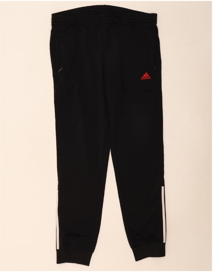 ADIDAS muške trenirke Hlače Joggers UK 38/40 srednje crni poliester