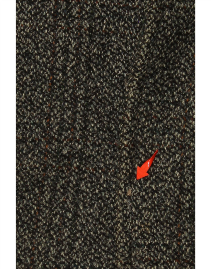 IDEAL Muški kaput UK 40 veliki sivi karirani nova vuna