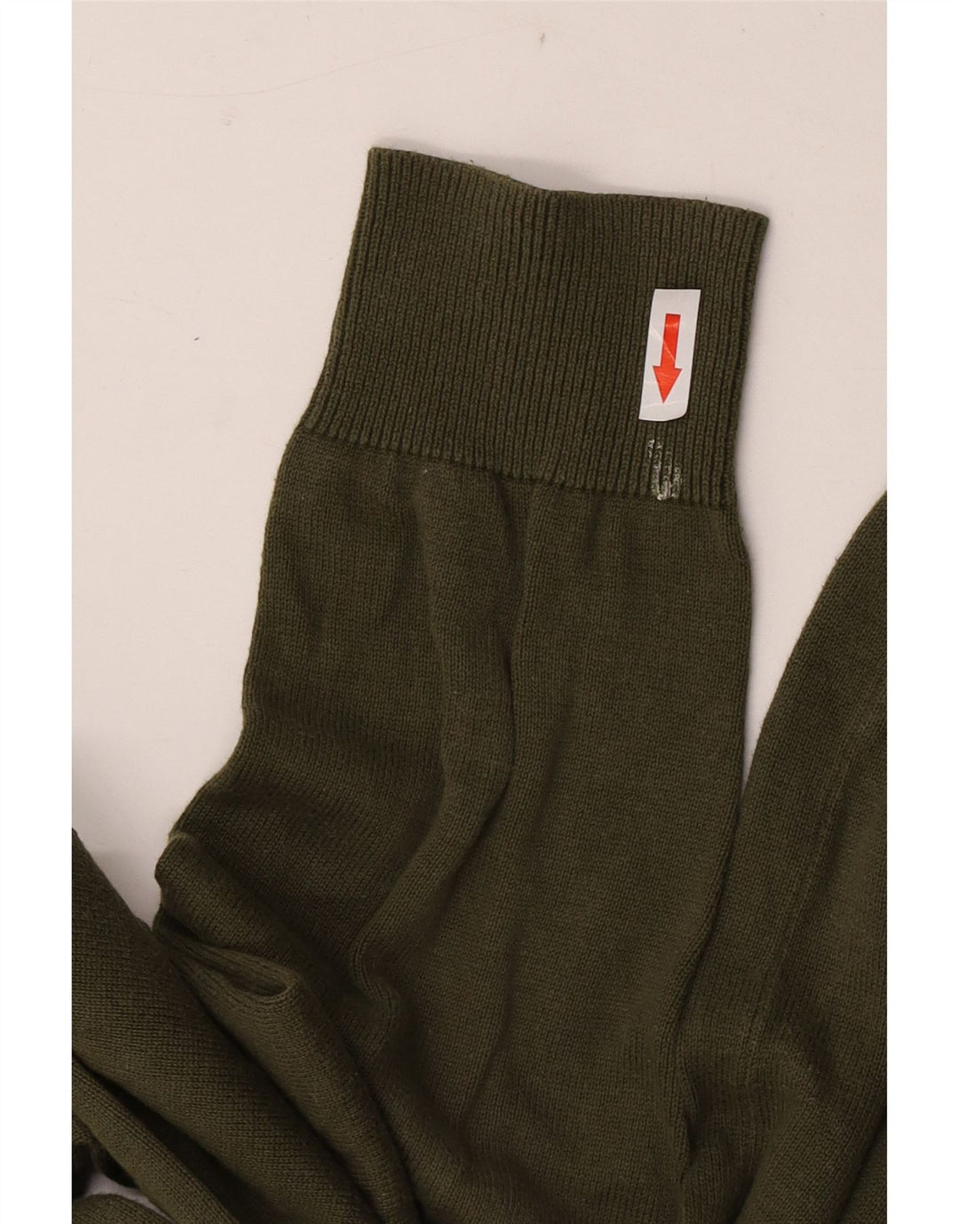 Crew Clothing Muški džemper s ovratnikom Srednji kaki pamuk