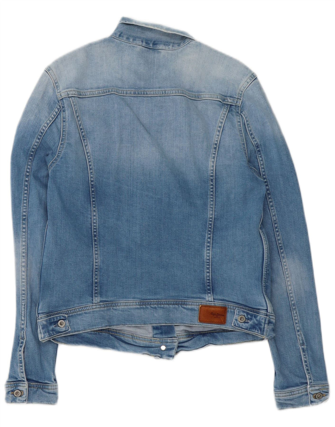 PEPE Jeans Ženska traper jakna UK 14 Veliki plavi pamuk
