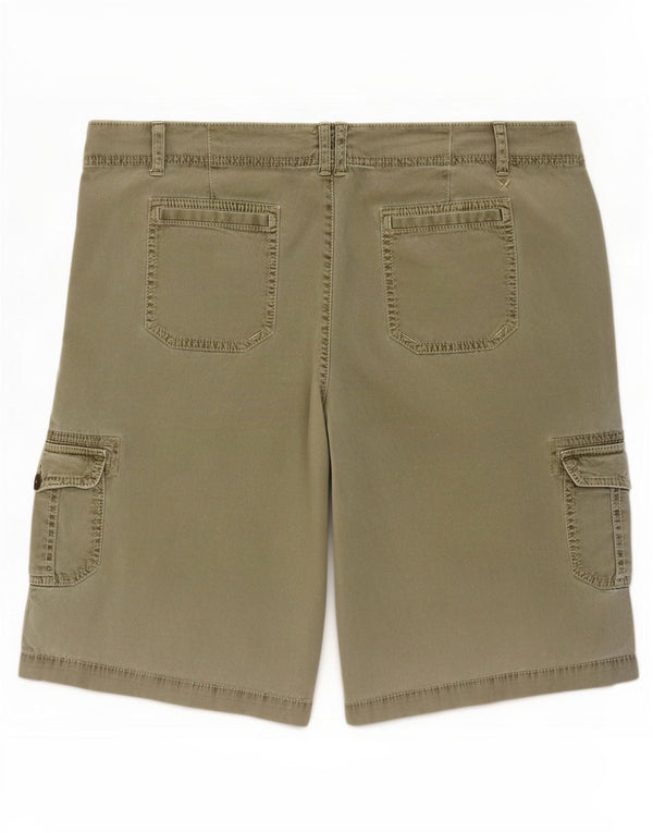 Ženske rastezljive kargo kratke hlače American Eagle Outfitters W38 XL kaki pamuk